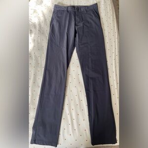 Rhône Commuter Pant - Iron - Navy - 28 x 32